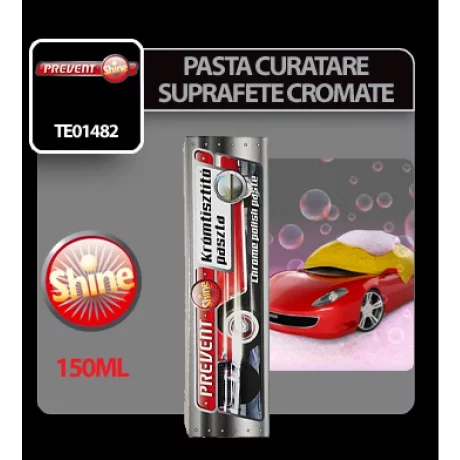 Pasta pentru curatare suprafete cromate Prevent 150ml