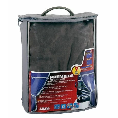 Perdele camion Premiere 9buc - Gri