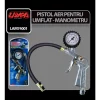 Pistol aer pentru umflat cu manometru profesional