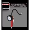 Pistol aer pentru umflat cu manometru profesional Carpoint