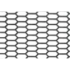 Plasa grila spoiler plastic Negru - Hexagon mare 15x35mm - 120x40cm