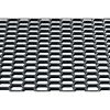 Plasa grila spoiler plastic Negru - Hexagon mare 15x35mm - 120x40cm