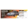 Plasa grila spoiler Racing Argintiu - Medium 6x12mm - 100X33cm