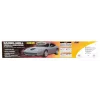 Plasa grila spoiler Racing Argintiu - Medium 6x12mm - 120x20cm
