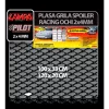 Plasa grila spoiler Racing Negru - Small 2x4mm - 120x20cm