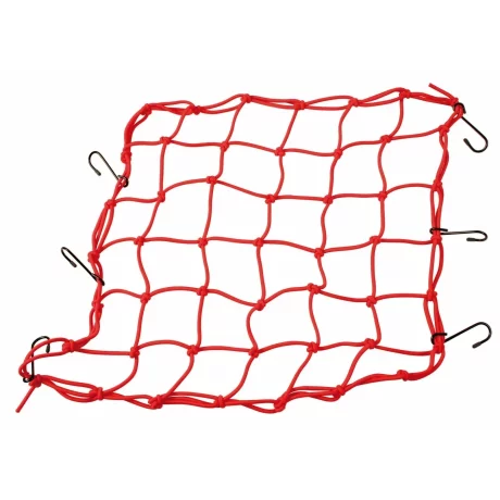 Plasa pentru fixat bagaje 42x42cm Spider - Rosu
