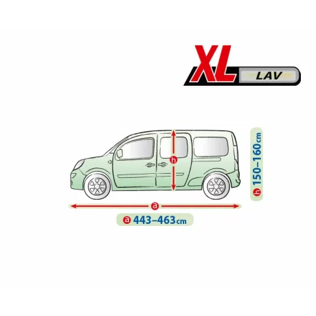 Prelata auto completa Mobile Garage - XL - LAV