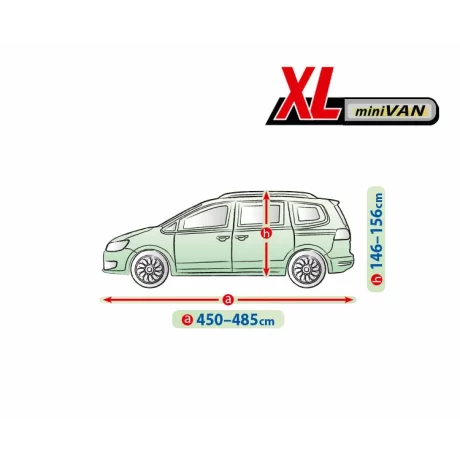 Prelata auto completa Mobile Garage - XL - Mini VAN