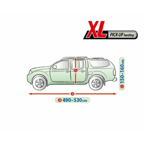 Prelata auto completa Mobile Garage - XL - Pickup Hardtop