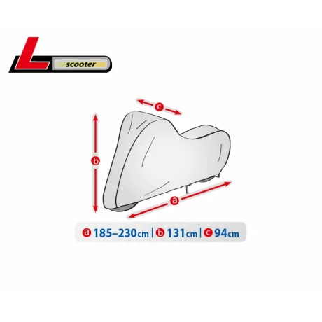 Prelata scuter Basic Garage - L
