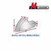 Prelata snowmobil Mobile Garage - M - 310x72x113cm
