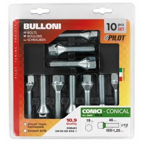Prezoane jante conice 10buc - TC0