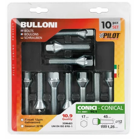 Prezoane jante conice 10buc - TC1