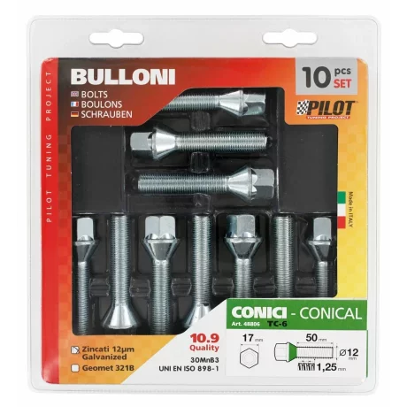 Prezoane jante conice 10buc - TC6