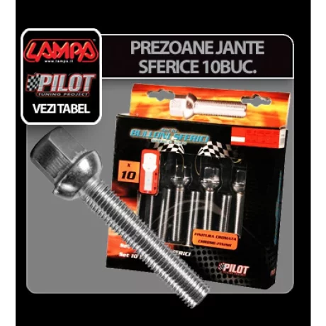 Prezoane jante sferice 10buc - TS7