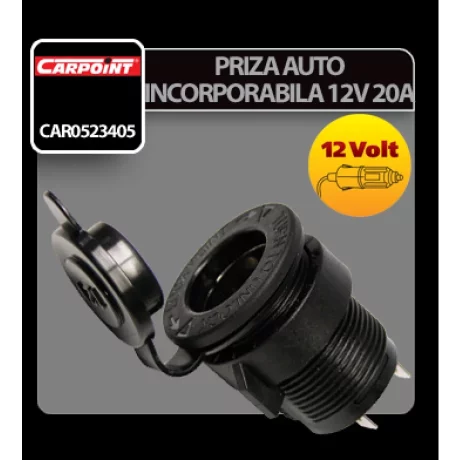 Priza auto incorporabila 12V 20A - Carpoint