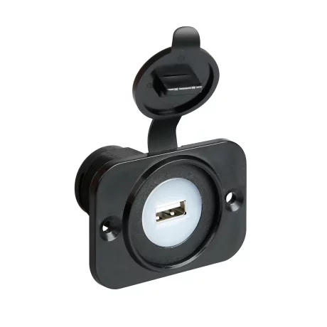 Priza auto incorporabila USB, 12/24V 2100mA, Ext-7 Lampa