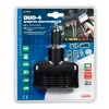 Priza dubla rabatabila Duo-4 la bricheta 12/24V + USB