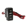 Priza dubla USB incorporabila 12/24V camion - Mercedes