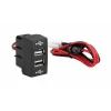 Priza dubla USB incorporabila 12/24V camion - Mercedes