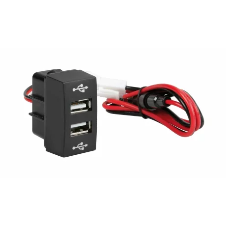 Priza dubla USB incorporabila 12/24V camion - Mercedes