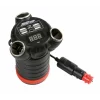 Priza tripla bricheta Multi Power Cup 3 in 1 12/24/36V