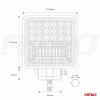 Proiector cu LED din metal patrat Combo Angel Eyes cu 2 functii, 9/36V, Amio
