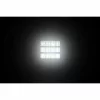 Proiector din metal patrat 12LED 12/24V, cu intrerupator pe verso, Kamar
