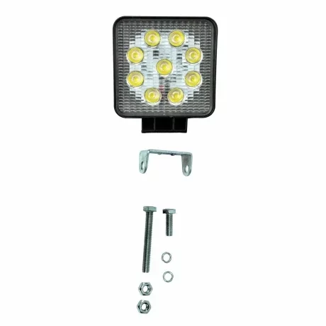 Proiector din metal patrat 9LED 12/24V