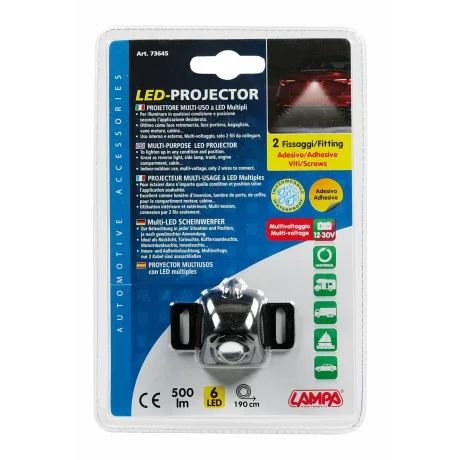 Proiector mers inapoi cu LED multifunctional - 12/30V