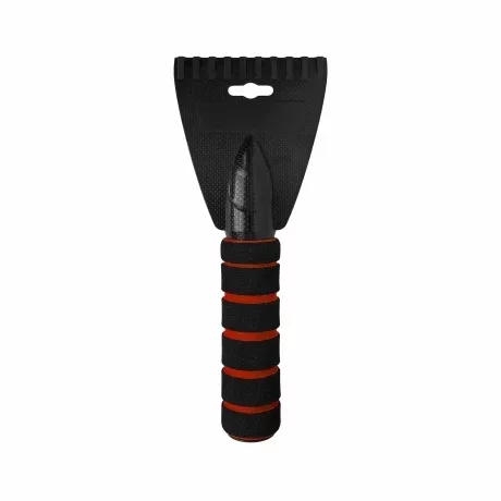 Razuitor gheata parbriz cu maner buretat S4 - 24cm - Negru/Rosu