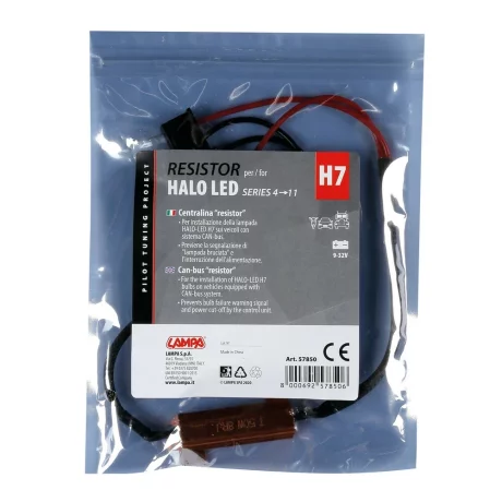 Rezistor Can-Bus pentru becuri Halo Led Serie 4/11 9/32V - H7