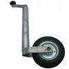 Roata de sprijin remorca cu tija O48mm si roata din cauciuc plin Carpoint