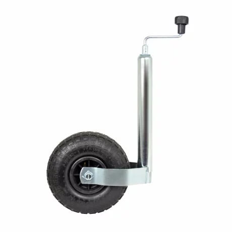 Roata de sprijin remorca cu tija O48mm si roata umflata Carpoint