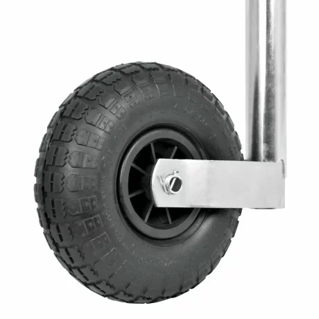Roata de sprijin remorca cu tija O48mm si roata umflata Carpoint