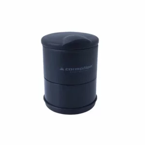 Scrumiera iluminata cu LED, neagra, Carmotion
