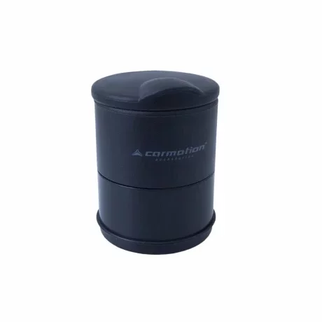 Scrumiera iluminata cu LED, neagra, Carmotion