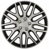 Set capace roti auto Cridem Dakar NC 4buc - Argintiu/Negru - 16&#039;&#039;