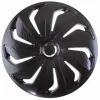Set capace roti auto Cridem Wind RC 4buc - Negru/Crom - 14&#039;&#039;