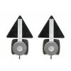 Set lampi stop cu magnet si cablu 7,5m 12V cu catadioptri triunghiulari, 2buc Amio