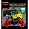 Set lampi stop cu magnet si cablu 7,5ml 12V Lampa