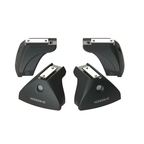 Set picioare Evos LP cu profil redus, pentru toata gama de bare portbagaj Nordrive, 4buc