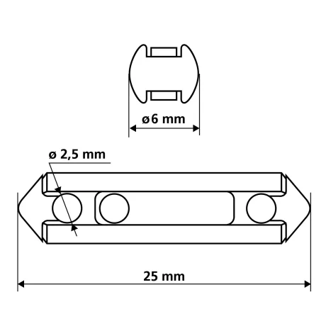 Set sigurante cilindrice 10buc - Lampa