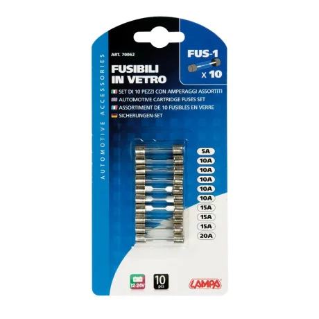 Set sigurante sticla 10buc - Lampa