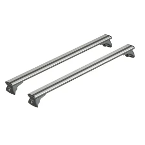Set suporti portbagaj complet Silenzio In-Rail din aluminiu, montaj in sina 2buc - L - Evos IA