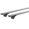 Set suporti portbagaj complet Silenzio In-Rail din aluminiu, montaj in sina 2buc - M - Evos IA