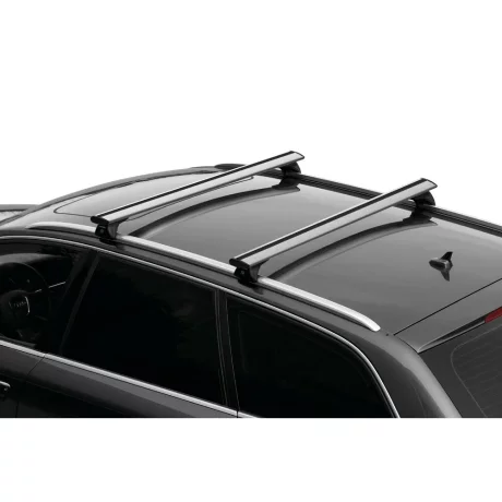 Set suporti portbagaj complet Silenzio In-Rail din aluminiu, montaj in sina 2buc - M - Evos IA