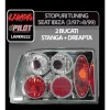 Stopuri tuning Seat Ibiza (3/97-8/99) - Cromate