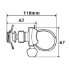 Suport fixare pe ghidon Opti Belt pentru carcase telefon mobil Opti Case
