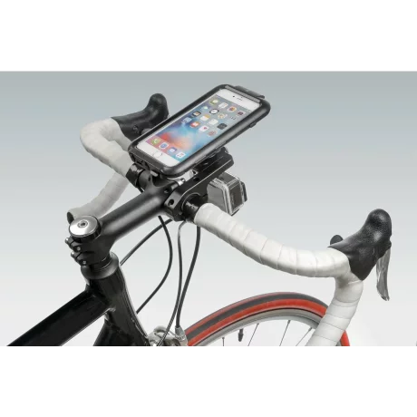 Suport fixare pe ghidon Opti Combo pentru carcase telefon mobil Opti Case si Action Cam